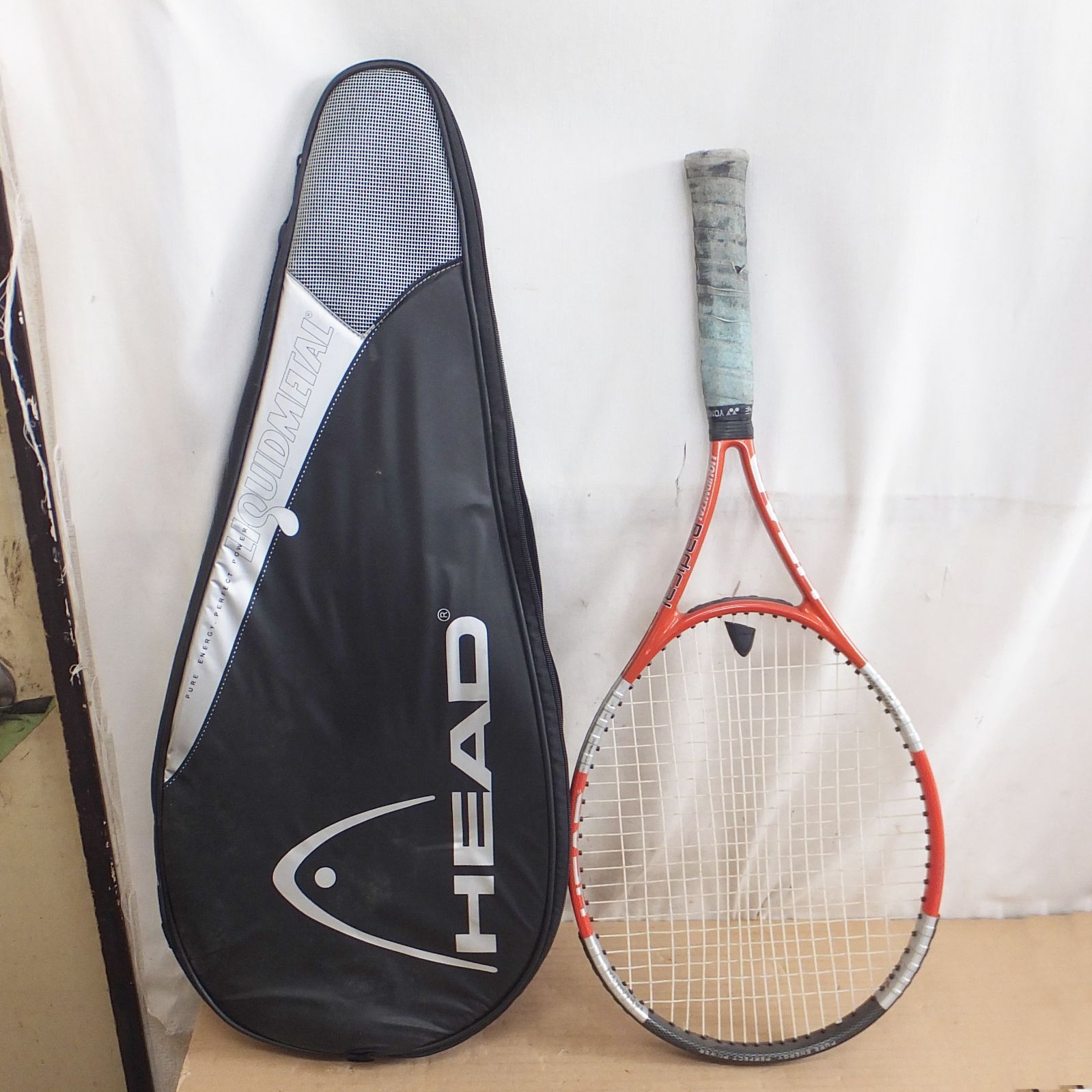 S376【名器】HEAD Liquidmetal Radical OS テニスラケット 中古 /10