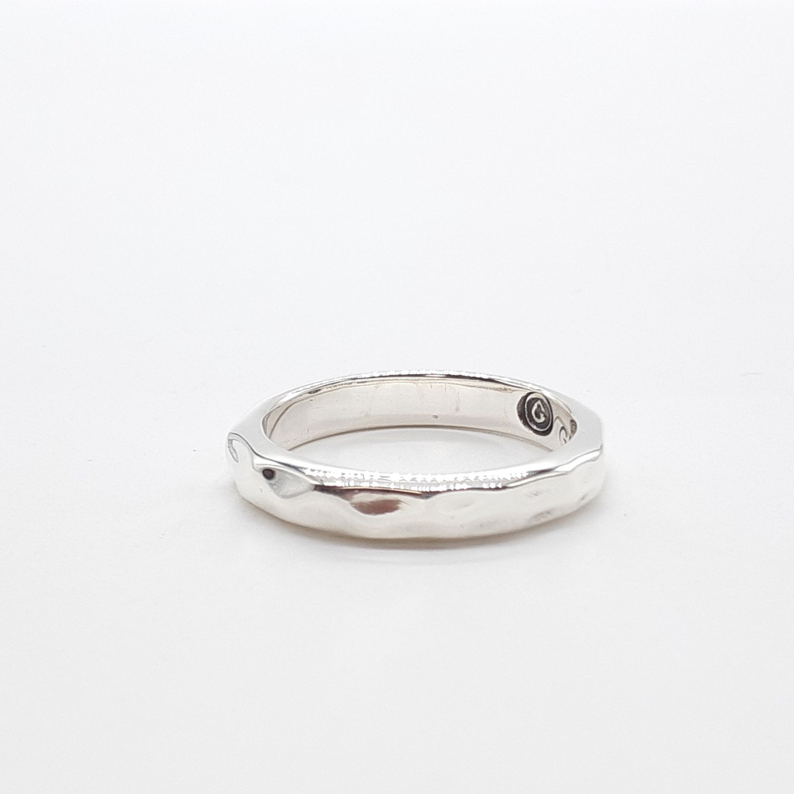 GARNI シルバーリング GARNI ガルニ リング SILVER 925 シルバー 槌目 テクスチャー D6061001