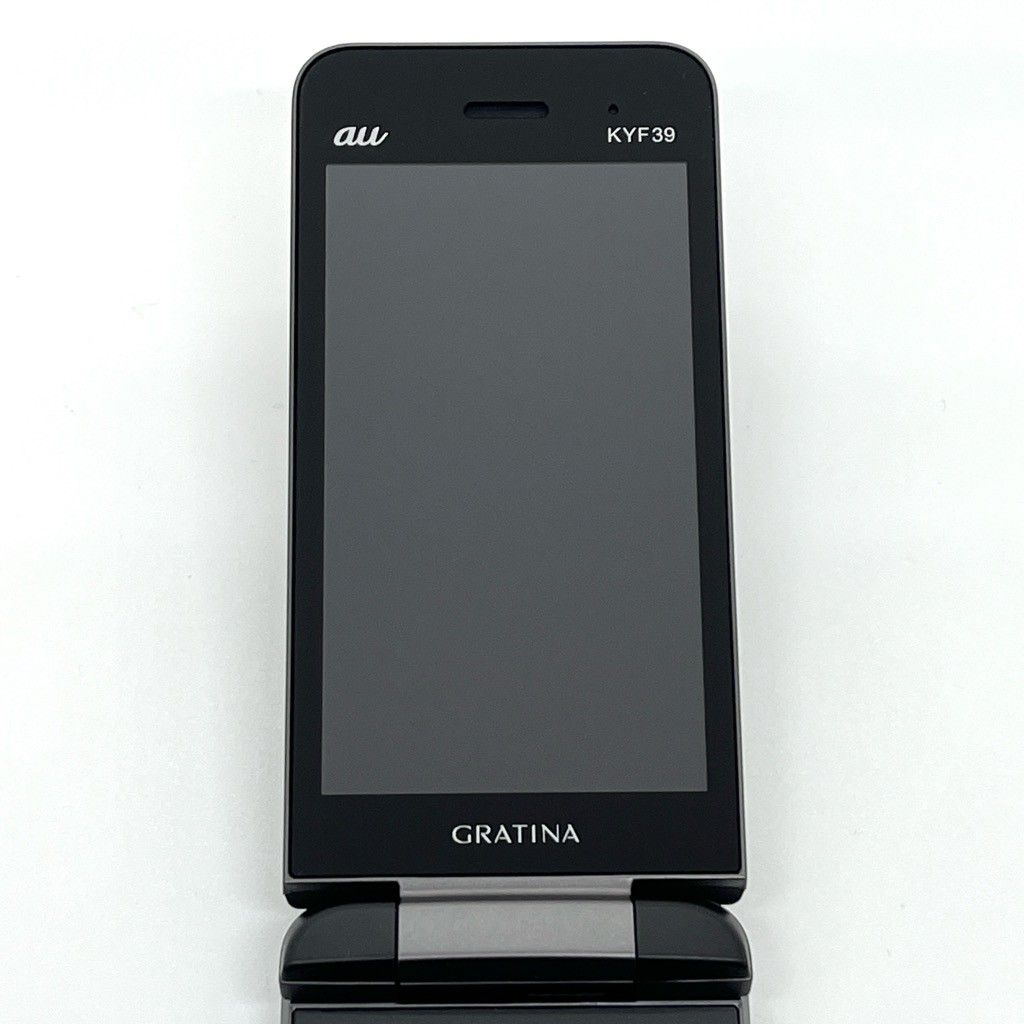 SIMロック解除済 未使用 au GRATINA 墨 KYF39 ブラック 本体 美品 GRATINA KYF39 墨 au SIMロック解除済 ガラケー - メルカリ