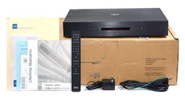 極美品 リモコン付 DENSEN デンセン B-110 プリメインアンプ 元箱付