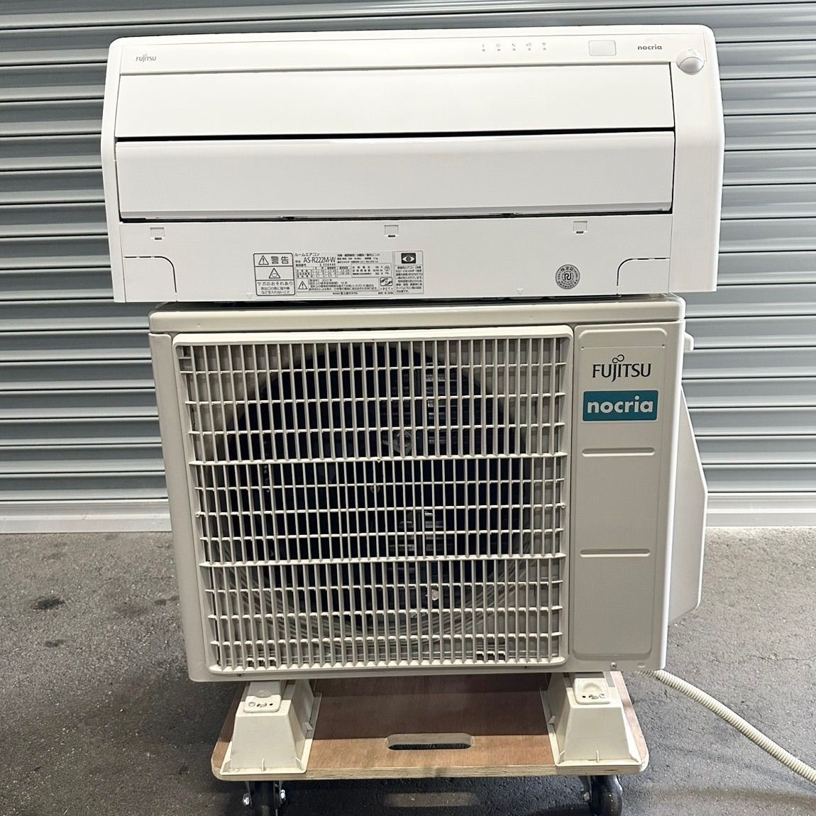 K0438 FUJITSU 富士通 nocria ノクリア ルームエアコン エアコン 