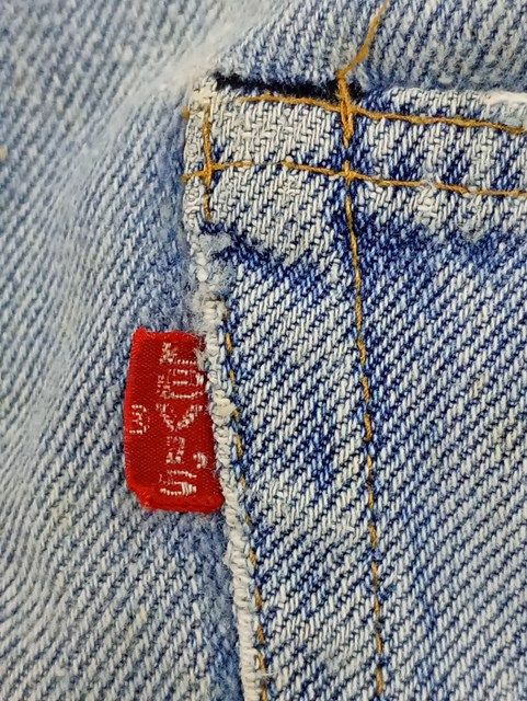 R743 [ヴィンテージ] LEVI'S リーバイス 501 デニムパンツ インディゴ