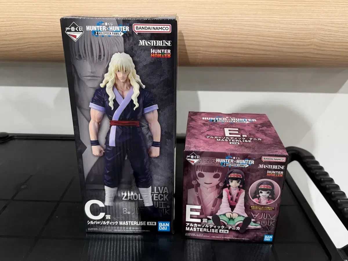 HUNTER×HUNTER 一番くじ シルバー+アルカ フィギュア セット