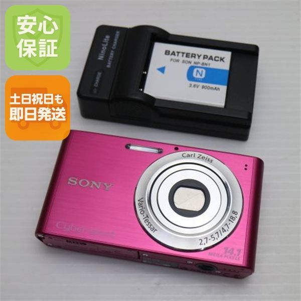 美品 Cyber-shot DSC-W320 ピンク 即日発送 SONY デジカメ デジタルカメラ 本体 土日祝発送OK 05000