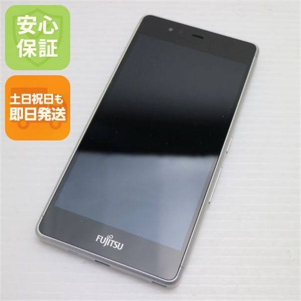 超美品 SIMフリー arrows M03 ホワイト 即日発送 スマホ 富士通 本体