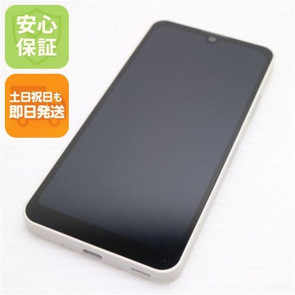 超美品 AQUOS wish3 SH-M25 ホワイト SIMフリー スマホ SHARP 即日発送