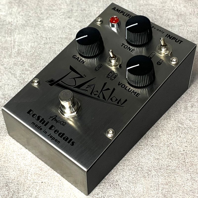 【加古川店】【楽器】 新品 エフェクター Roshi Pedals Blacklon オーバードライブ オーバードライブ グレー 【472】