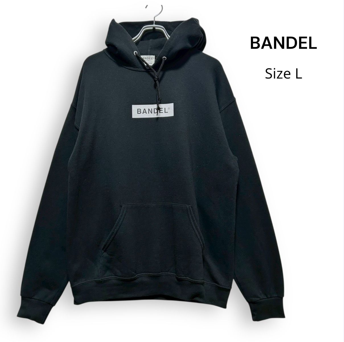 BANDEL バンデル パーカー V BANDEL バンデル ボックスロゴ パーカー SizeL /A2674 - メルカリ