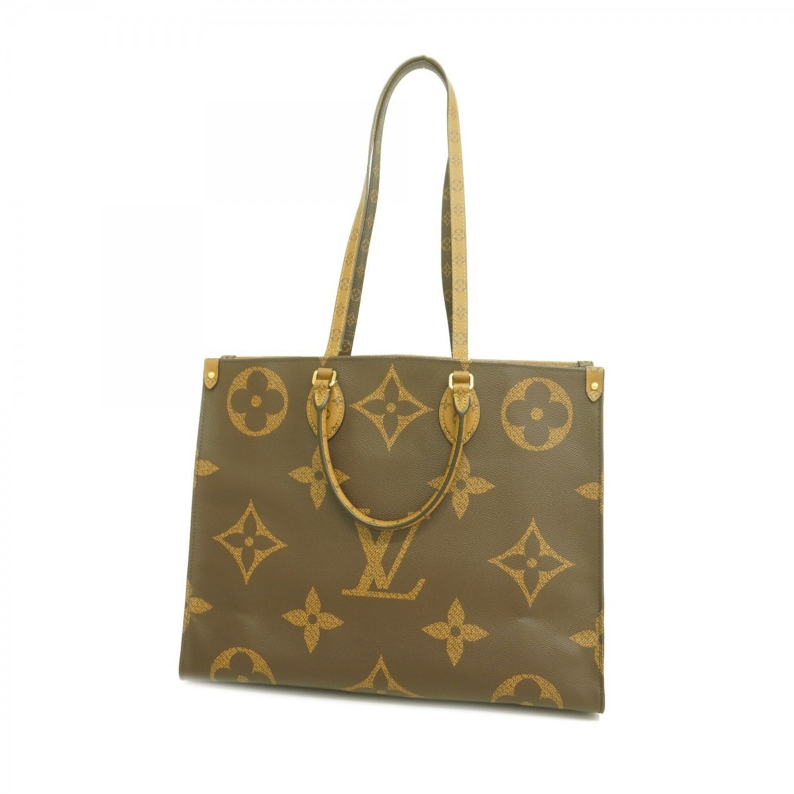 ルイ・ヴィトン(Louis Vuitton) ルイ・ヴィトン トートバッグ モノグラム・ジャイアント リバース オンザゴーGM M44576 ブラウン 2wayバッグメンズ レディース