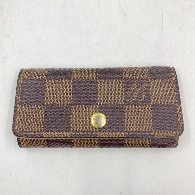【中古】LOUIS VUITTON ミュルティクレ４ N60385 キーケース ※スレ・傷　ルイヴィトン[24]