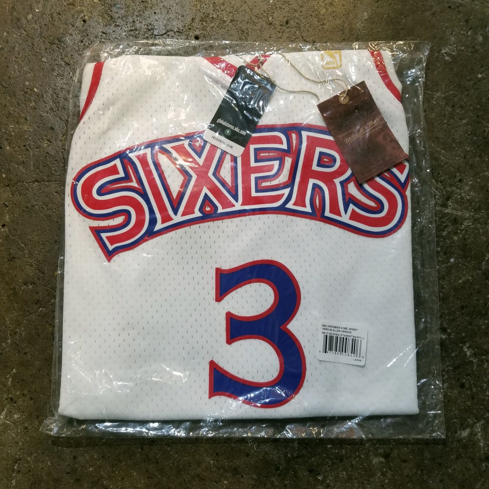 mitchell&ness NBA Swingman Jersey Allen Iverson #3 1996-97 HOME