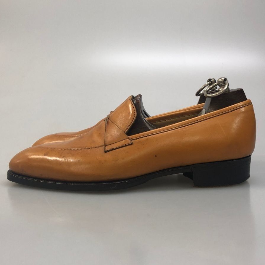 ガジアーノ&ガーリング レザーシューズ ローファー アンティベス メンズ サイズUK6.5 D GAZIANO＆GIRLING ANTIBES ローファー 約25.5cm【LA】【中古】 ガジアーノ&ガーリング レザーシューズ ローファー アンティベス