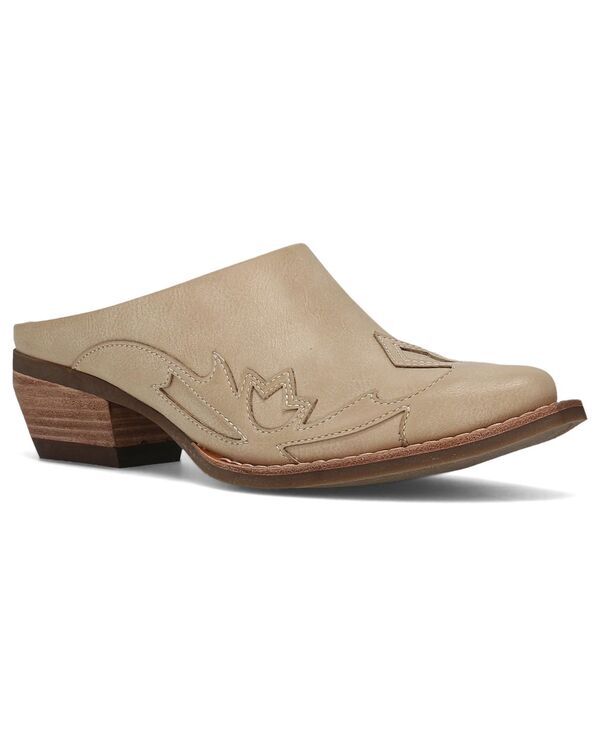 フライ レディース シューズ パンプス Frye and Co Womens Irlene Western Slip On Mules Cream クリーム