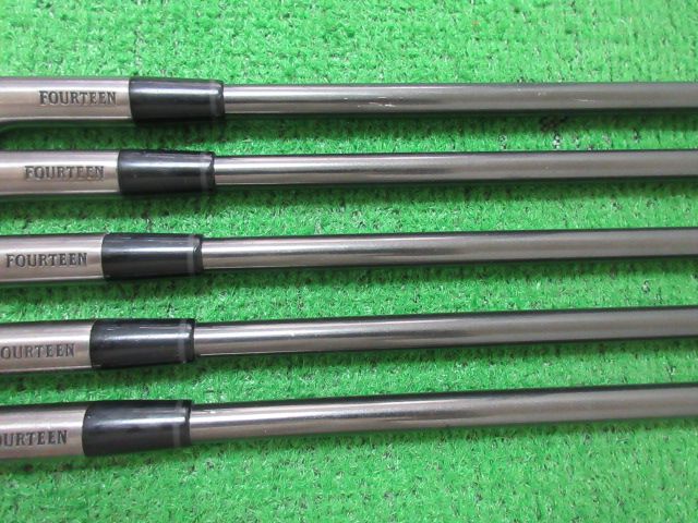 フォーティーン TB-5 FORGED BLACK Edition アイアンセット 5本 #6-Pw