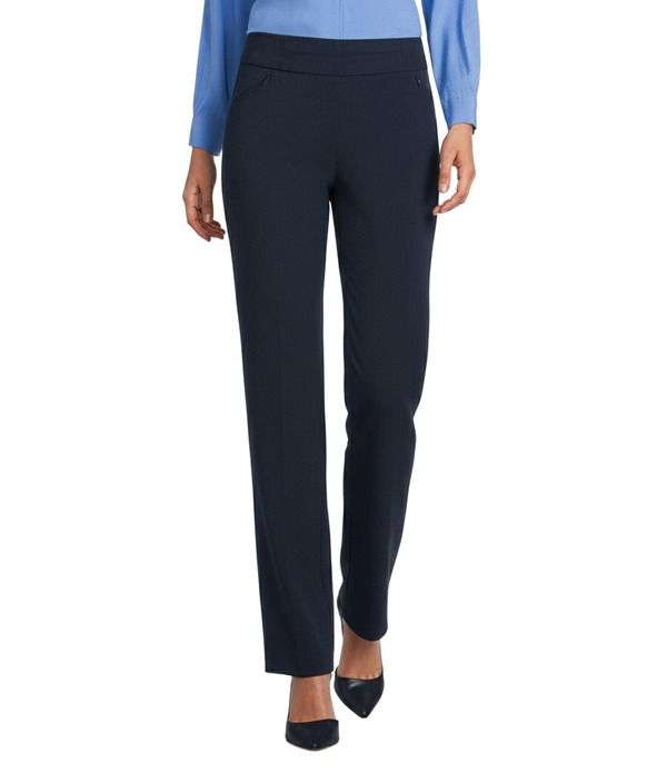 インベストメンツ レディース ボトムス カジュアルパンツ ストレート Investments the PARK AVE fit PullOn MidRise Straight Leg Pants Da