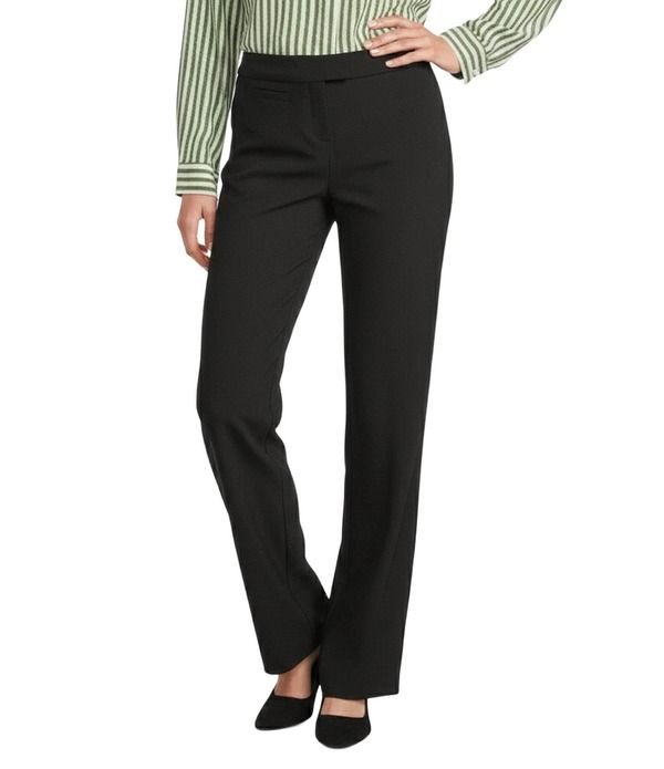 インベストメンツ レディース ボトムス カジュアルパンツ ストレート Investments the 5TH AVE fit Stretch Straight Leg Tummy Control Pa