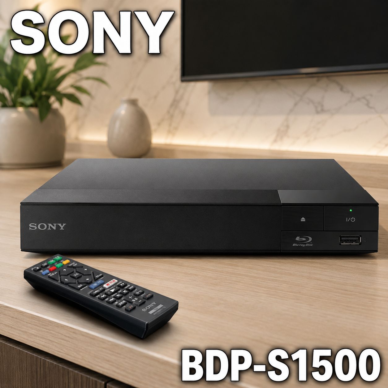 ソニー BDP-S1500 ブルーレイディスクプレーヤー #0629-5 SONY Blu-ray