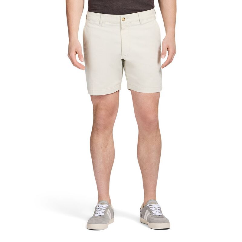 アイゾッド レディース ボトムス ハーフパンツ・ショーツ ショートパンツ Mens IZOD 7inch Saltwater Flat Frontwill Shortsilver Birch シルバー