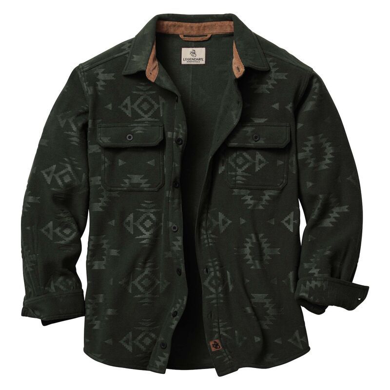レジェンダリーホワイトテイルズ レディース トップス Tシャツ フリース Mens Legendary Whitetails Heavyweight Navigator Fleece Shirt Fo