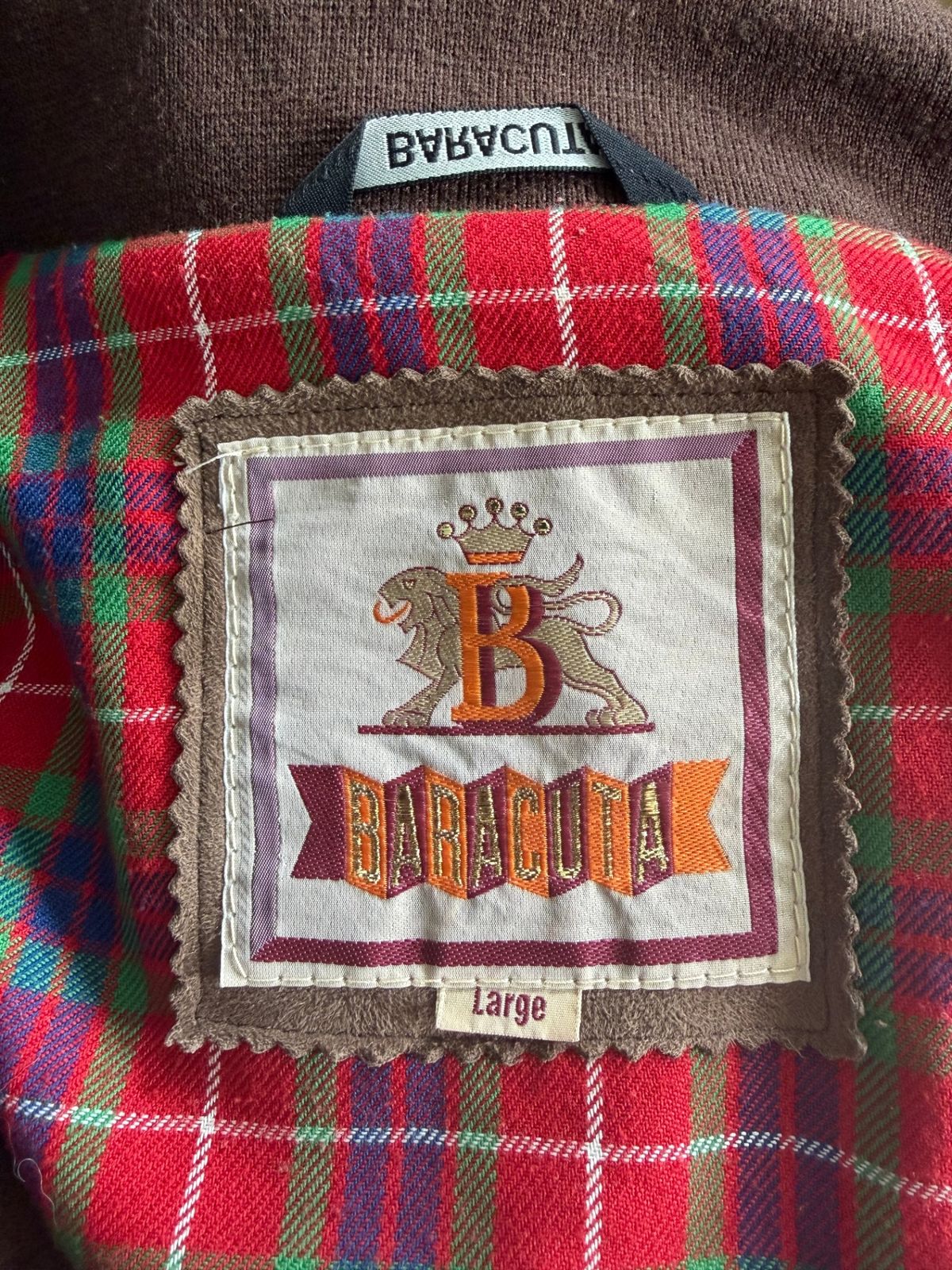 雰囲気抜群】 BARACUTA 【G9 スウェード スウィングトップ ハリントン