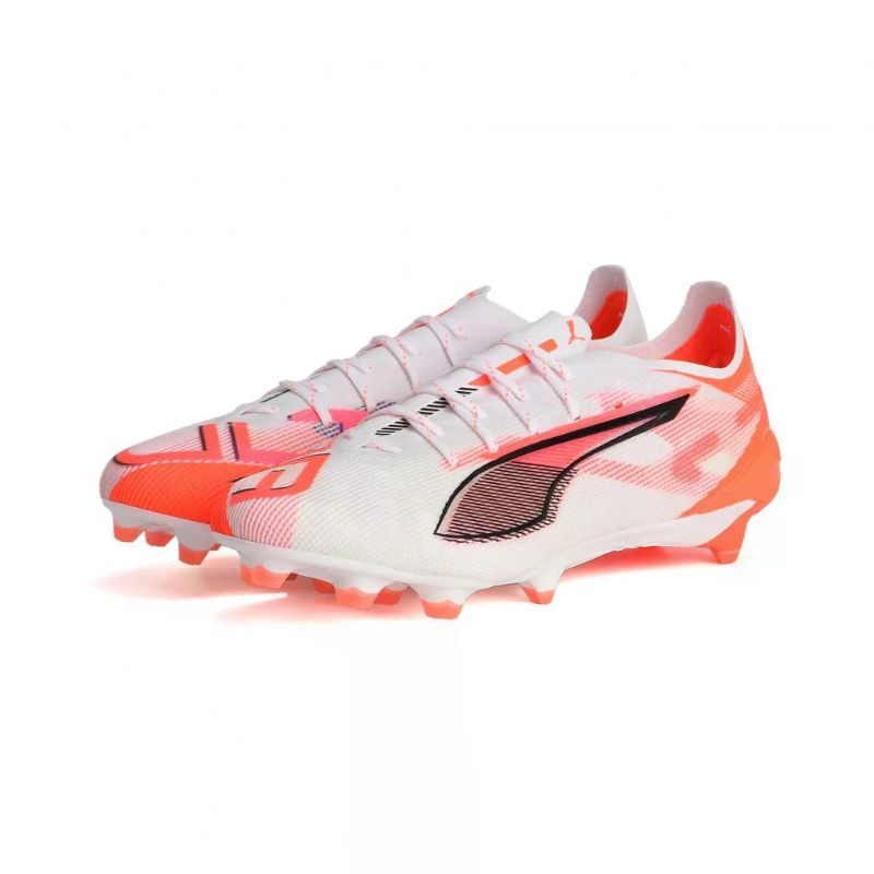 プーマ（PUMA） サッカースパイクシューズ ウルトラ 5 アルティメット FG プーマホワイト/プーマブラック/グローイングレッド 108159-01