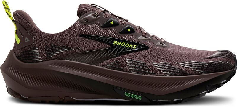 ブルックス メンズ シューズ スニーカー Brooks Mens Ghostrail Running Shoes BrownBlackNightlife ブラック