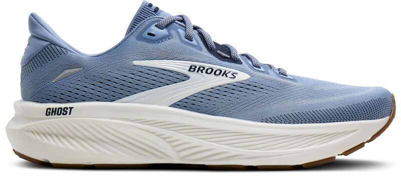 ブルックス メンズ シューズ スニーカー Brooks Mens Ghost 18 Running Shoes Rain WashedNavyCoconut ネイビー