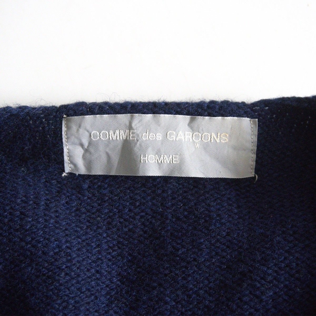 90s/アーカイブ】COMME des GARCONS HOMME【ジップアップ ニット