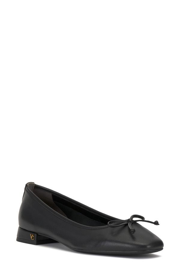 ヴィンスカムート レディース シューズ パンプス Vince Camuto Jenlea Ballet Flat Black ブラック
