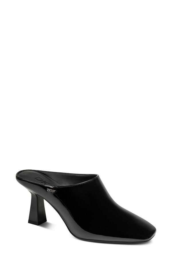 ダナ キャラン ニューヨーク レディース シューズ ヒール DKNY Ameylia Mule Black ブラック