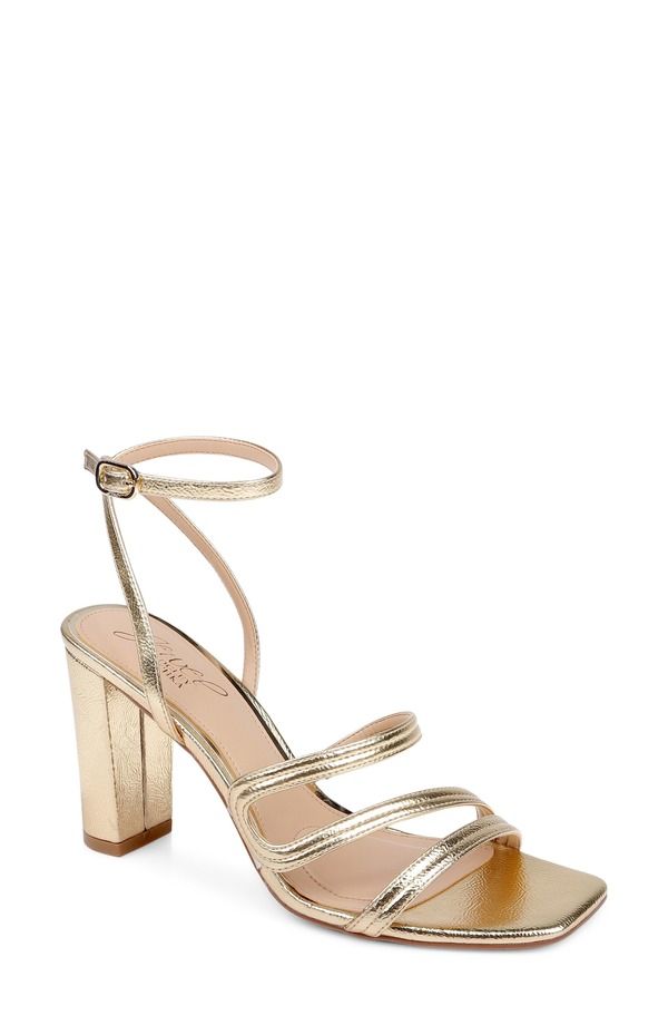 ジュウェルダグレイミシュカ レディース シューズ ヒール サンダル アンクル Jewel Badgley Mischka Zedinankle Strap Sandal Gold Patent ゴール