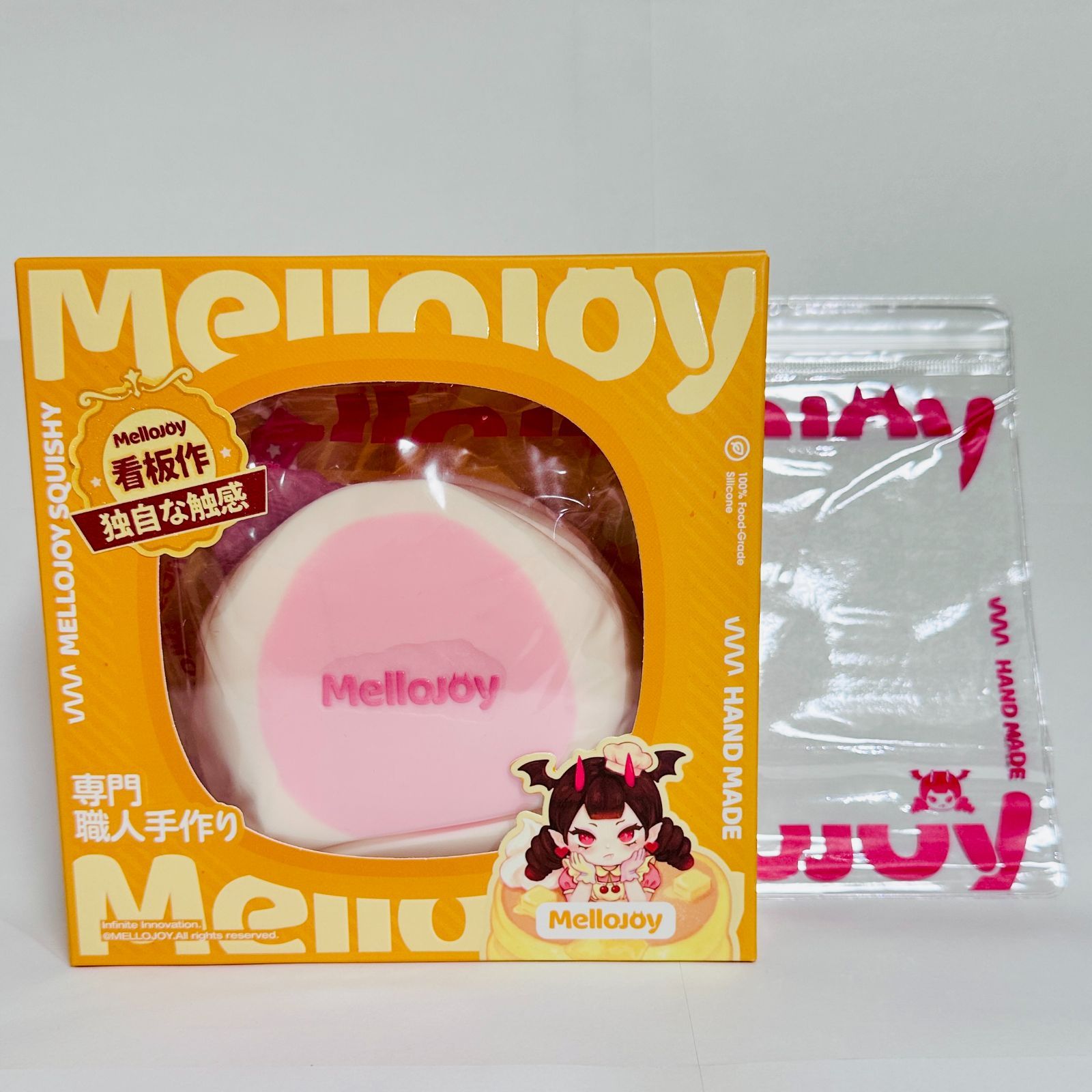 Mellojoy 贅沢スフレ ストロベリー いちご メロジョイ スクイーズ Mellojoy メロジョイ スクイーズ ストロベリー 苺 贅沢スフレ MelloJoy