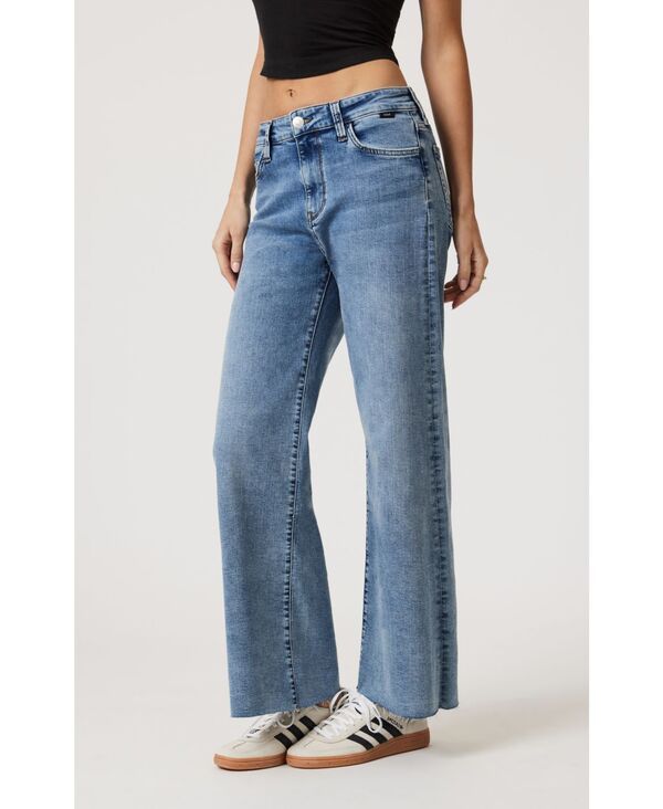 マーヴィ ジーンズ レディース ボトムス デニムパンツ ワイドレッグ Mavi Jeans Womens Mavi Paloma Wide Leg In Light Brushed Tribeca L
