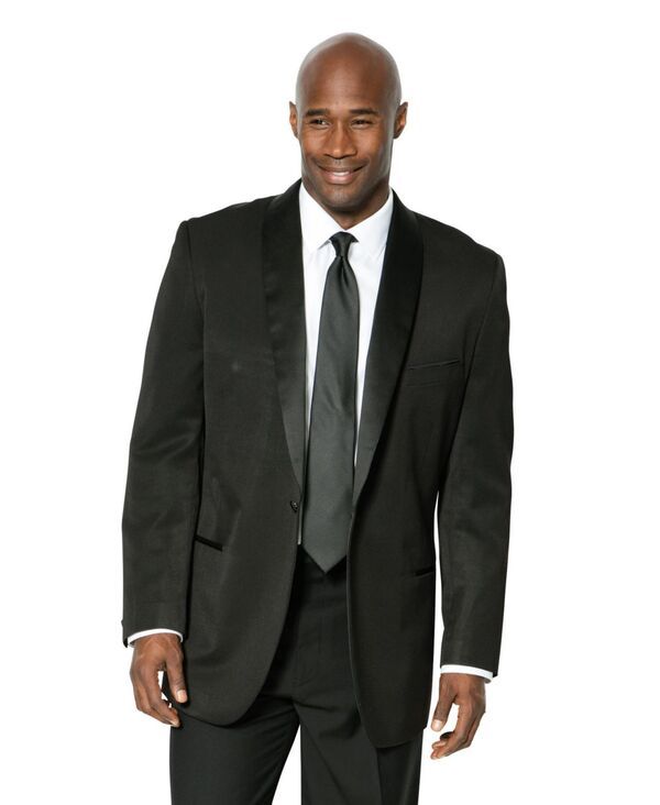 キングサイズ メンズ アウター ジャケット・ブルゾン トール KingSize Big Tall KSignature Collection Tuxedo Jacket Black ブラック