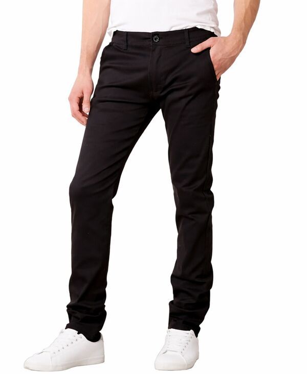 ギャラクシーバイハルビック メンズ ボトムス カジュアルパンツ Galaxy By Harvic Mensuper Stretch SlimFit Chino Pants Black ブラック