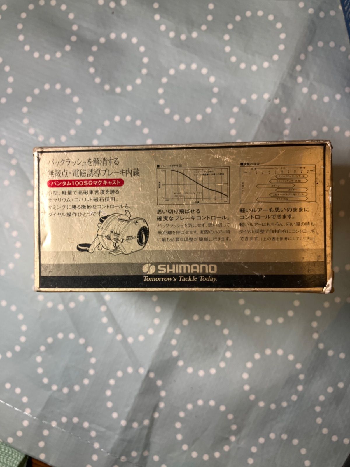 当時物 箱付】シマノ バンタム 100SG マグキャスト ベイトリール