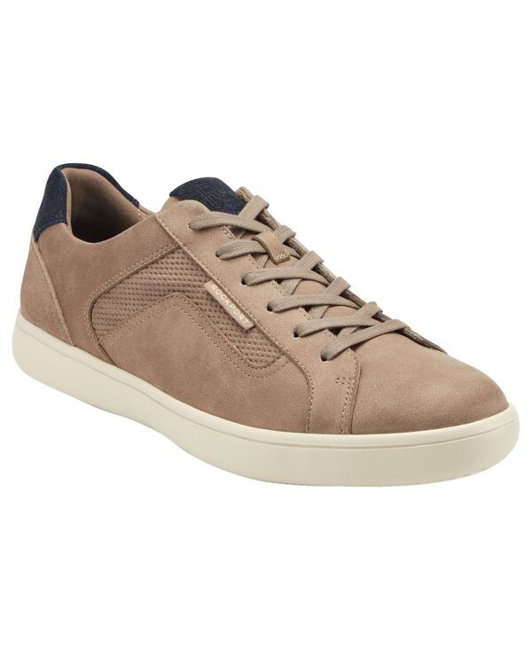 ロックポート メンズ シューズ スニーカー レース Rockport Mens Collins CasualaceUp Sneakers TaupeDark Blue ブルー