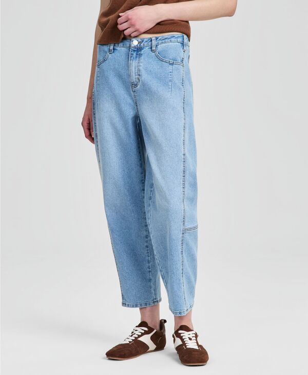アンドノウディス レディース ボトムス カジュアルパンツ ジーンズ And Now This Womens The Barrel Jeans Light Wash
