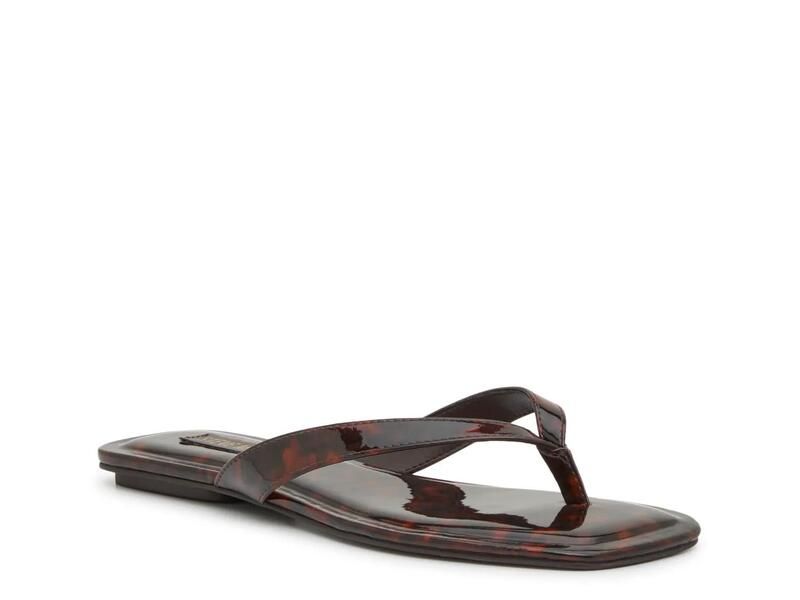 スティーブ マデン レディース シューズ サンダル Steve MaddenTrella Sandal BrownBlack Tortoise Shell ブラック