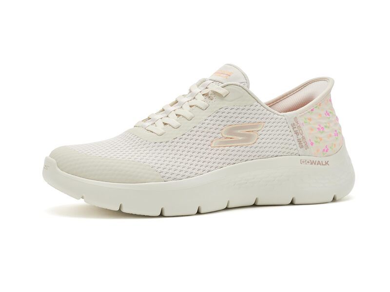 スケッチャーズ レディース シューズ スニーカー Skechers Performance Go Walk Flex Lily Rose Hands Free SlipIns Natural