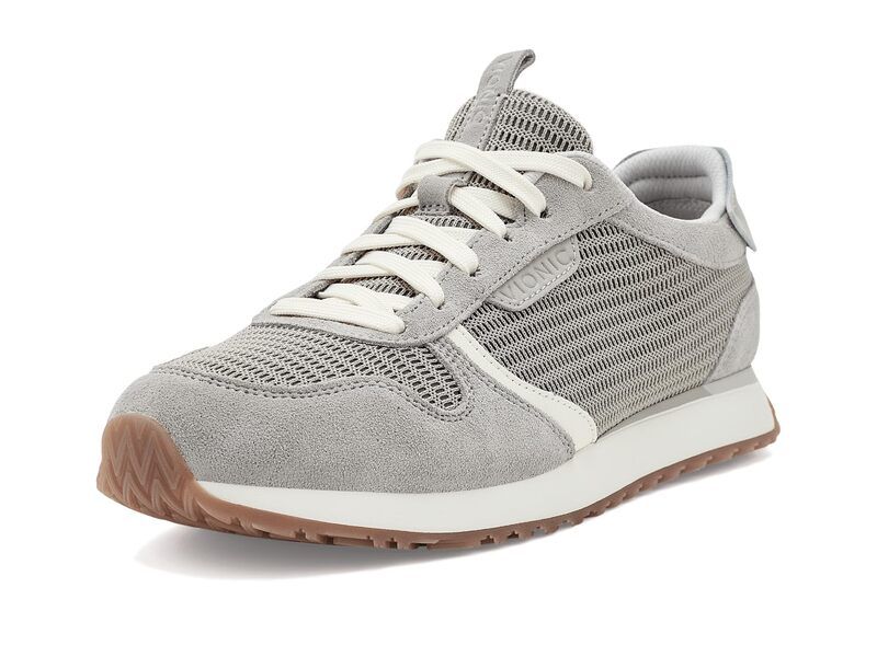バイオニック レディース シューズ スニーカー メッシュ Vionic Monarch Mesh Court Inspi red Shoes Paloma Grey Mes グレー