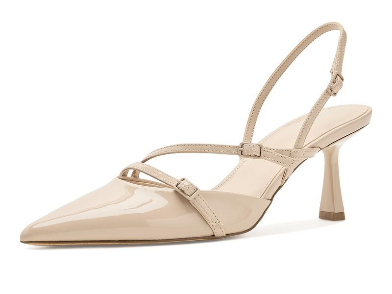 カルバンクライン レディース シューズ ヒール Calvin Klein Tarlie Taupe Patent トープ