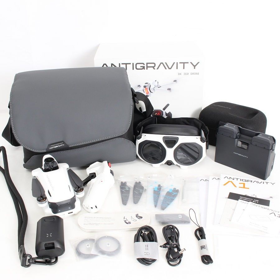 【美品】Antigravity A1 インフィニティキット A1-DE001-03 8K対応 360度全景ドローン アンチグラビティ 本体