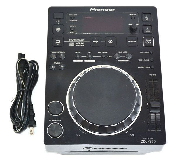 Pioneer パイオニア CDJ-350 コンパクト DJマルチプレーヤー - メルカリ