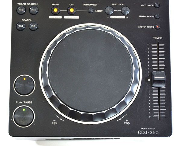 Pioneer パイオニア CDJ-350 コンパクト DJマルチプレーヤー - メルカリ