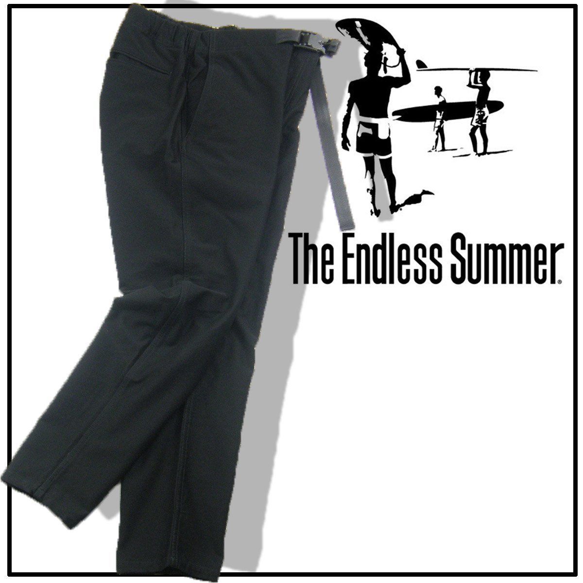 【新品】 THE ENDLESS SUMMER × FIDLOCK ／ エンドレスサマー × フィドロック　全方向 ストレッチ クライミングパンツ 片手で簡単着脱 ストレッチ パンツ ワンダーシェイプ TES ブラック ｜ オールシーズン