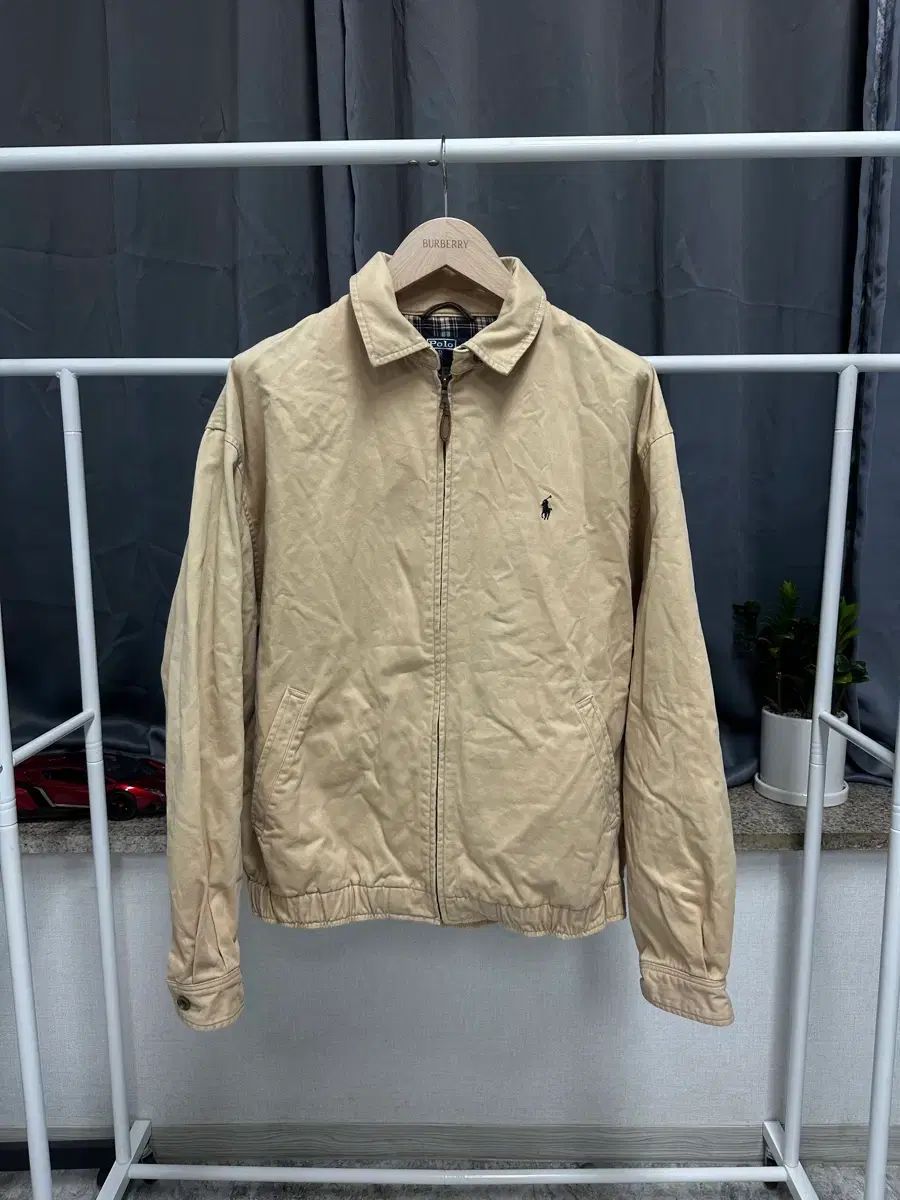 ポロラルフローレン 正規品 / メンズ100 / ベージュ シグネチャージャケット