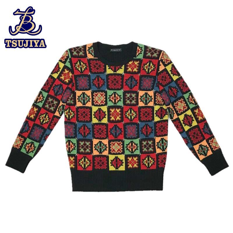 中古A 美品 ETRO エトロ スタースタッズ ニット メンズ サイズ46 マルチカラー/ブラック 辻屋質店A0342