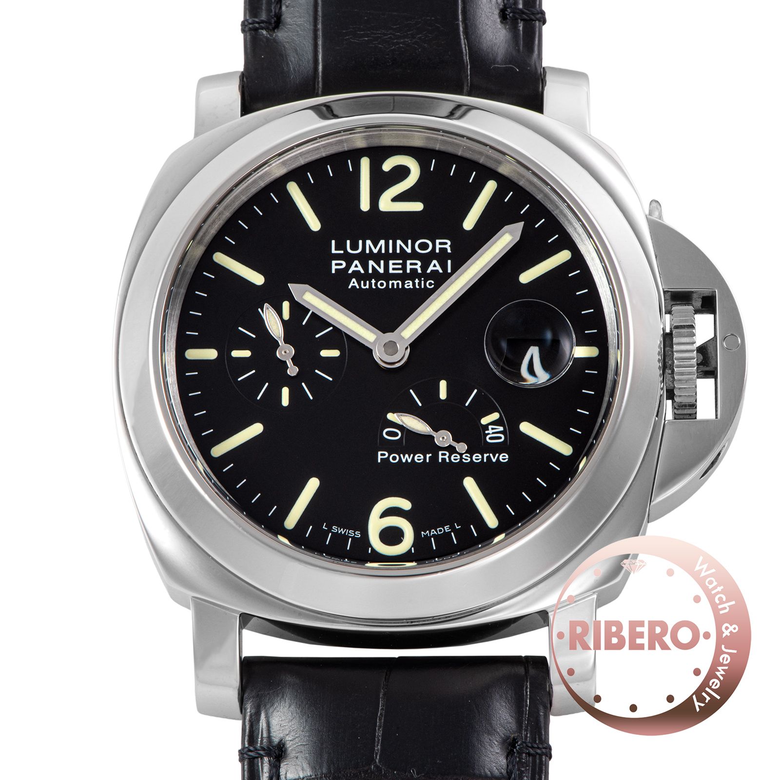 OFFICINE PANERAI オフィチーネパネライ ルミノール パワーリザーブ PAM00090 ステンレススチール【中古】