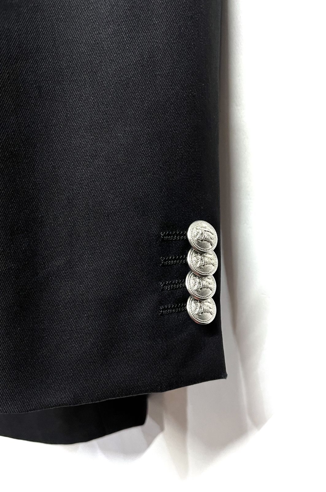 BURBERRY BLACK LABEL｜バーバリーブラックレーベル 銀ボタン